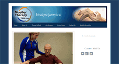 Desktop Screenshot of muellertherapy.com